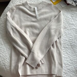 Lululemon Women's Cream Sweater